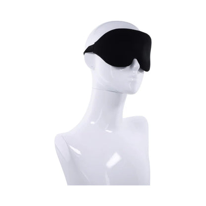 Blackout Blindfold - Memory Foam Sensory Deprivation Mask with Eye Divots
