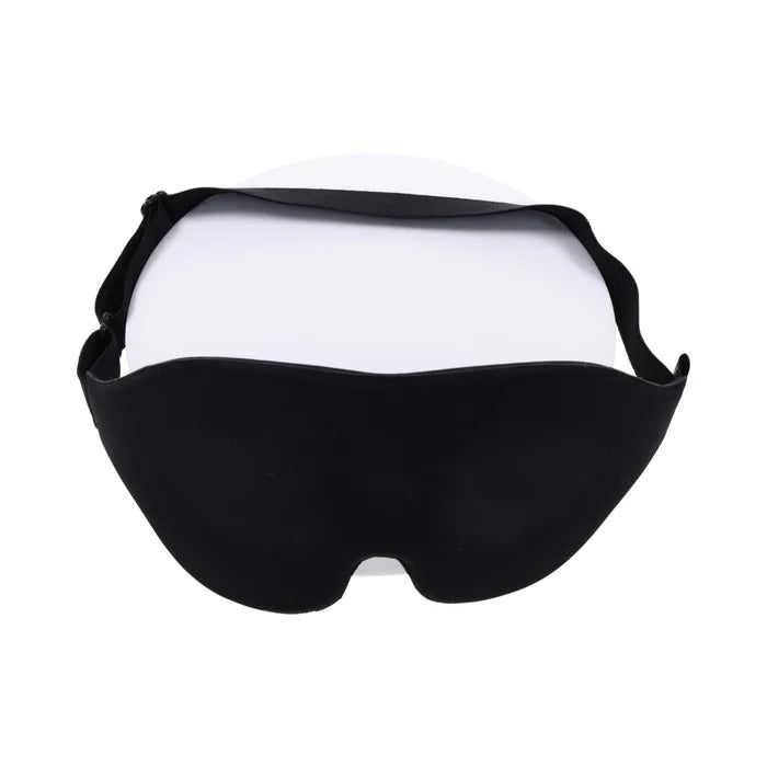 Blackout Blindfold - Memory Foam Sensory Deprivation Mask with Eye Divots