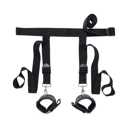 bondage door restraints secure positioning straps detail
