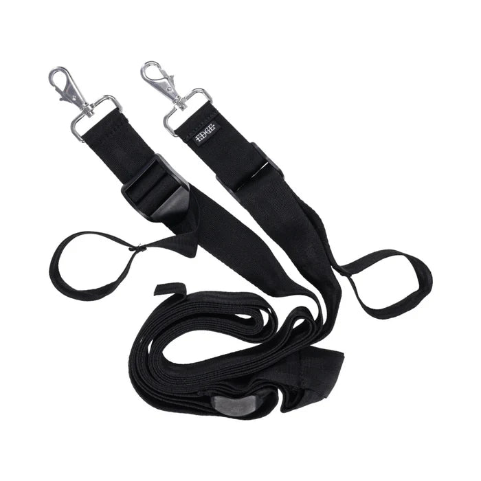 bondage door restraints secure positioning straps detail
