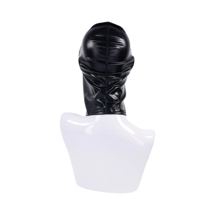 bdsm hood fabric close up breathable design
