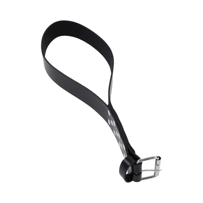 leather bdsm spanker impact paddle premium restraint gear