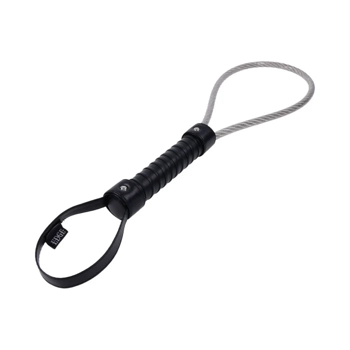 bdsm metal spanker loop design close up
