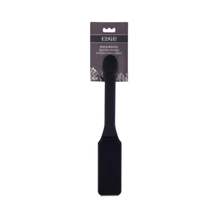 textured silicone impact paddle close up detail bdsm play
