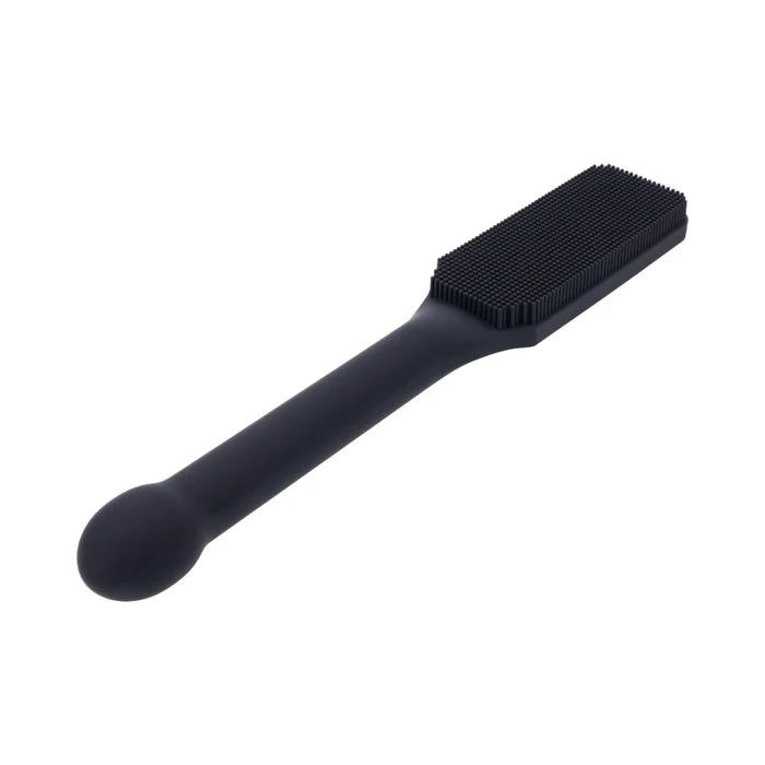 silicone bdsm paddle textured pins and needles impact toy
