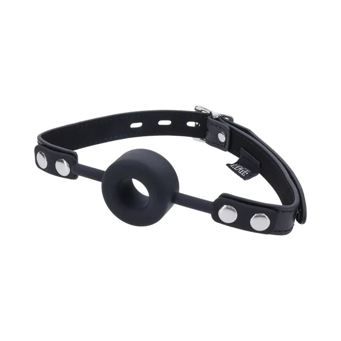 oral restraint silicone gag flexible design bdsm

