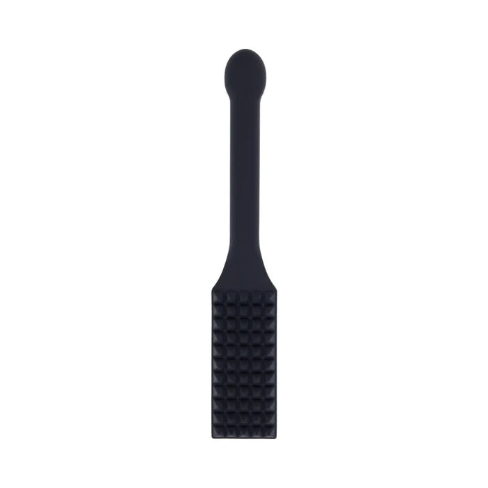 silicone paddle spikes close up detail bdsm impact
