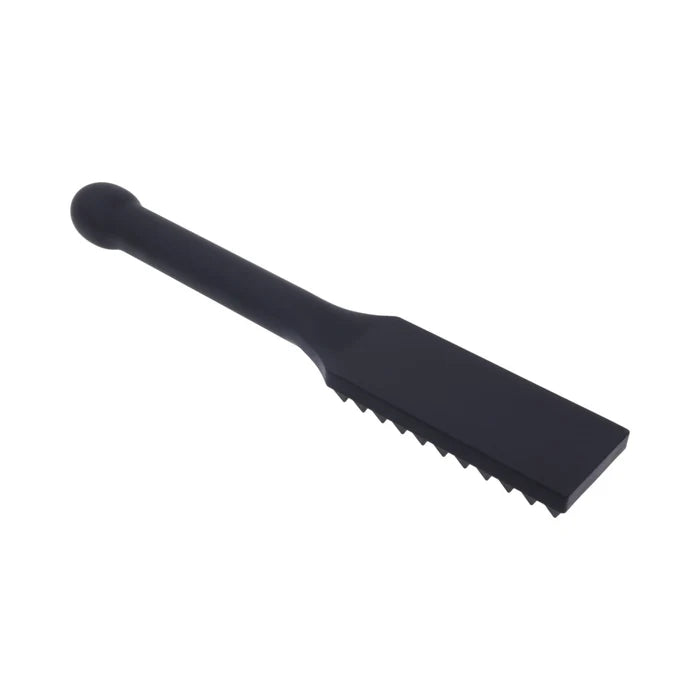 spiked silicone bdsm paddle textured impact play toy
