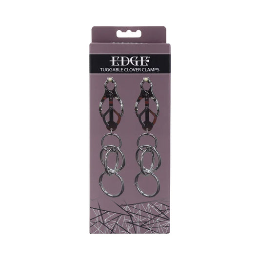 clover clamps bdsm tuggable nipple clamps adjustable
