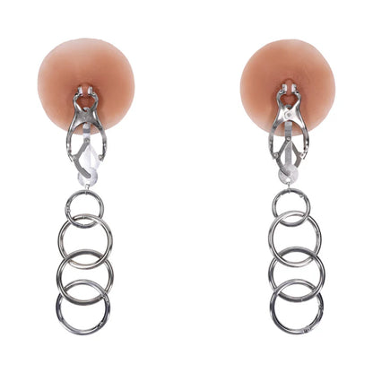 clover clamps bdsm tuggable nipple clamps adjustable
