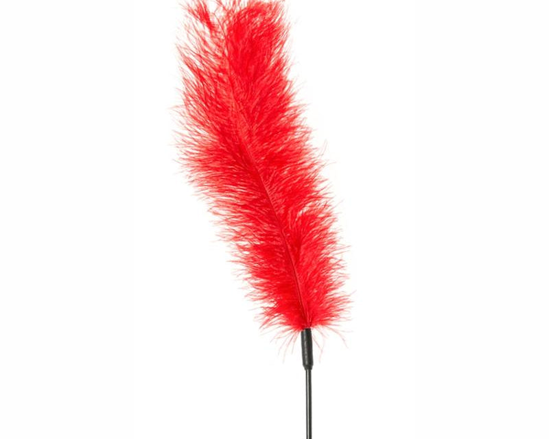 Sportsheets Ostrich Feather Tickler - Black