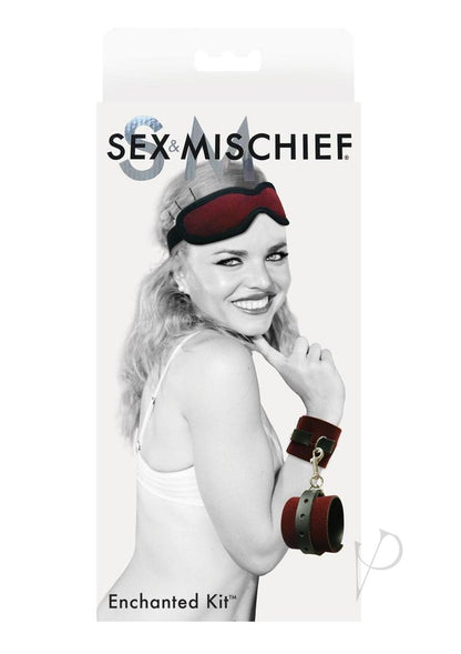 Sportsheets Sex & Mischief Enchanted 3-Piece Kit Burgundy