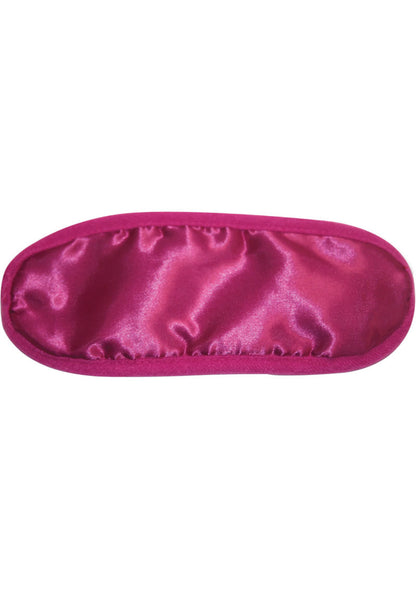 Sportsheets Sex & Mischief Satin Blindfold Hot Pink