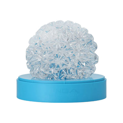 TENGA GEO Coral reusable male stroker with geometric textured interior.