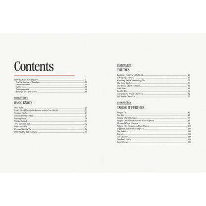 The Bondage Playbook: 31 Must-Know Knots and Ties for Bondage Beginners