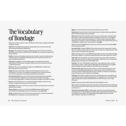 The Bondage Playbook: 31 Must-Know Knots and Ties for Bondage Beginners