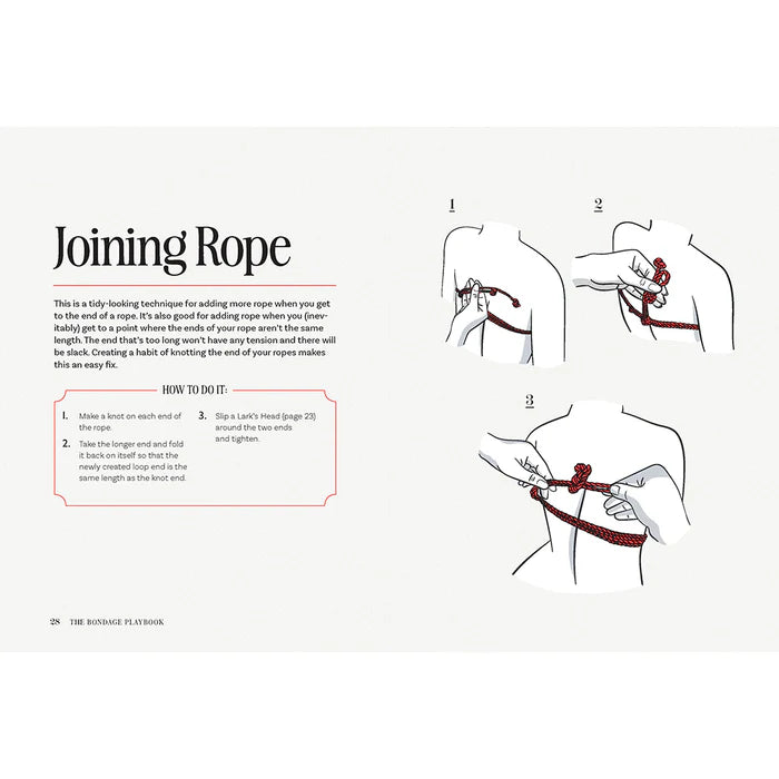 The Bondage Playbook: 31 Must-Know Knots and Ties for Bondage Beginners