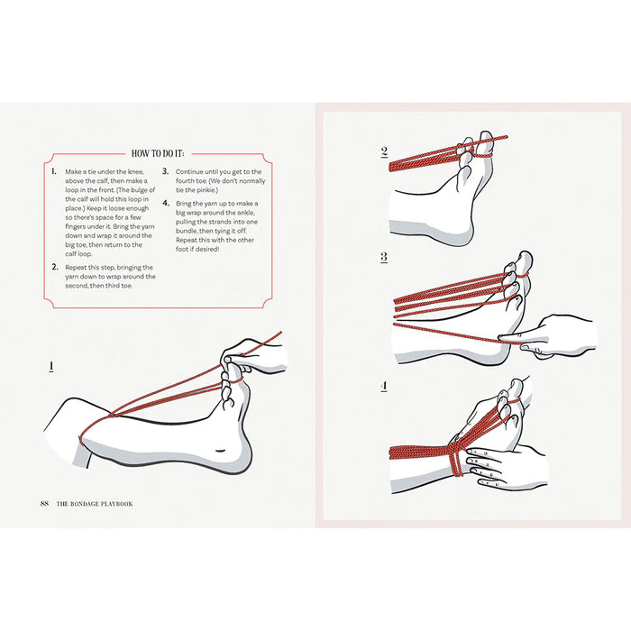 The Bondage Playbook: 31 Must-Know Knots and Ties for Bondage Beginners