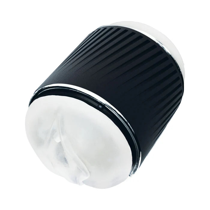 Jerk Masturbation Sleeve Black with Pink Sleeve