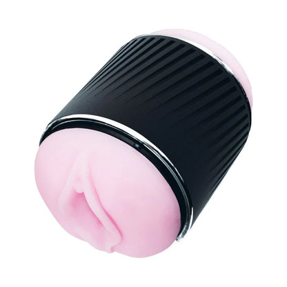 Jerk Masturbation Sleeve Black with Pink Sleeve
