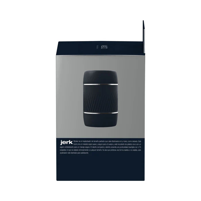 Jerk Masturbation Sleeve Black with Pink Sleeve