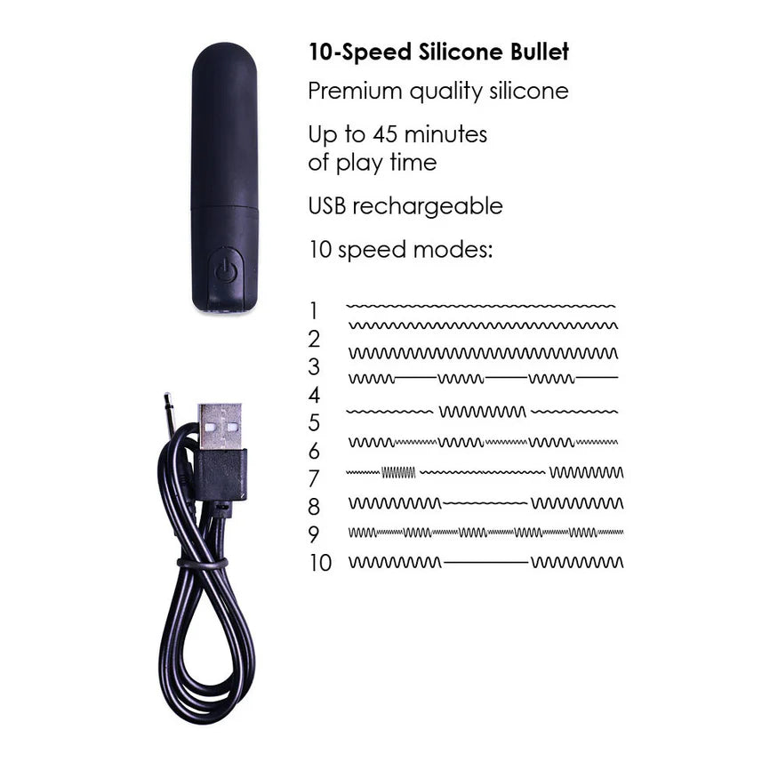 Ouch! Vibrating Strap-on Brief Black