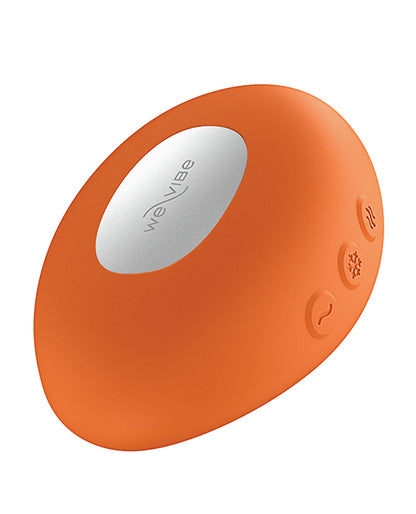Waterproof We-Vibe Temp silicone vibrator in Tangerine