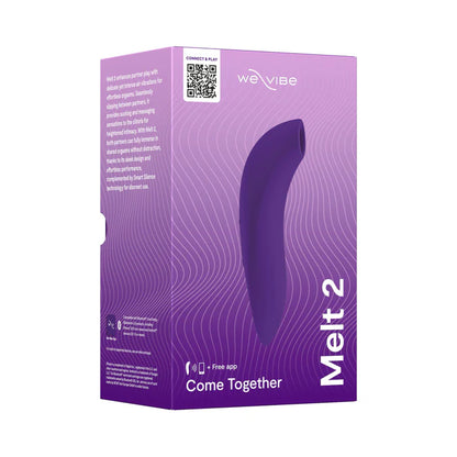 We-Vibe Melt 2 Pleasure Air Clit Stim Purple
