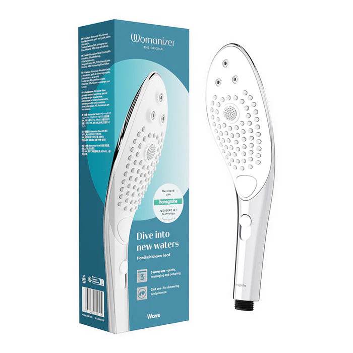 Womanizer Wave Shower Head Masturbator Black