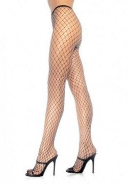 Black Xena spandex diamond patterned tights in one size featuring a stretch fit and bold geometric diamond design.