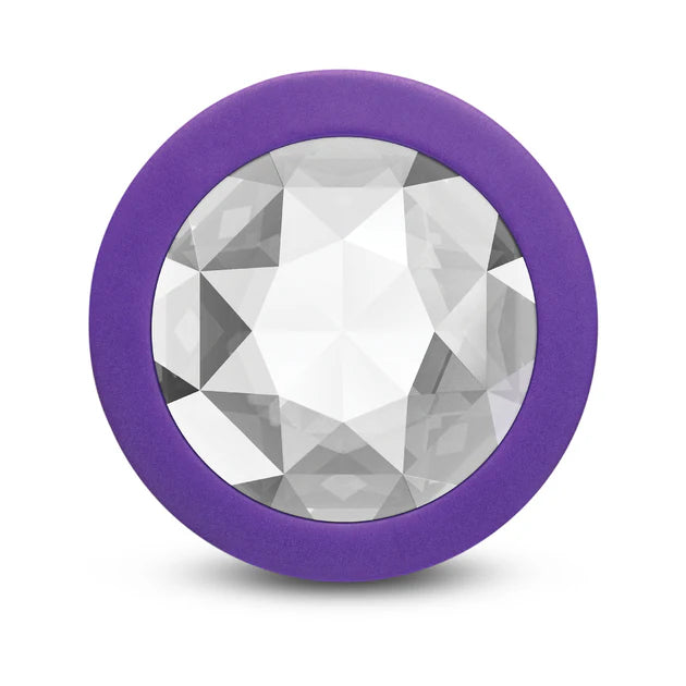 b-Vibe Jewel Butties Bundle of body-safe silicone butt plugs with decorative jewel bases and progressive sizing.
