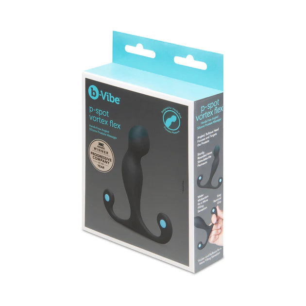 b-Vibe P-Spot Vortex Flex prostate toy black