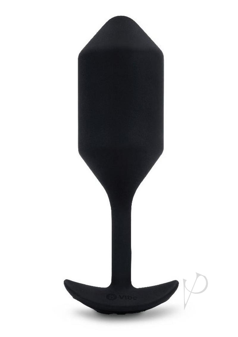 Vibrating Snug Plug 4 Rechargeable Weighted Silicone Anal Plug