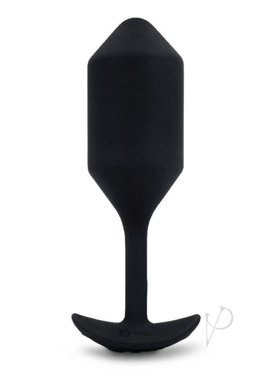 Vibrating Snug Plug 4 Rechargeable Weighted Silicone Anal Plug