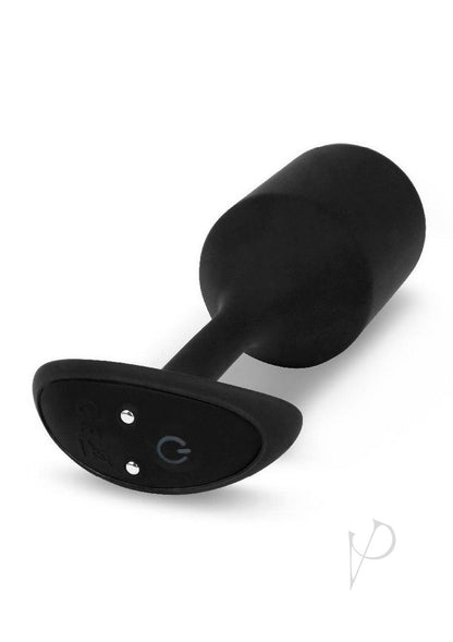 Vibrating Snug Plug 4 Rechargeable Weighted Silicone Anal Plug
