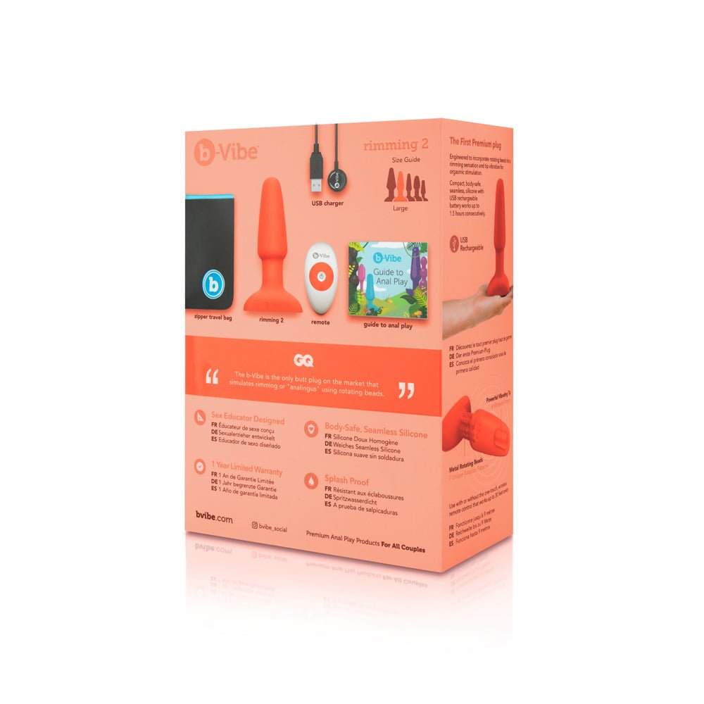 B-Vibe Rimming Plug 2