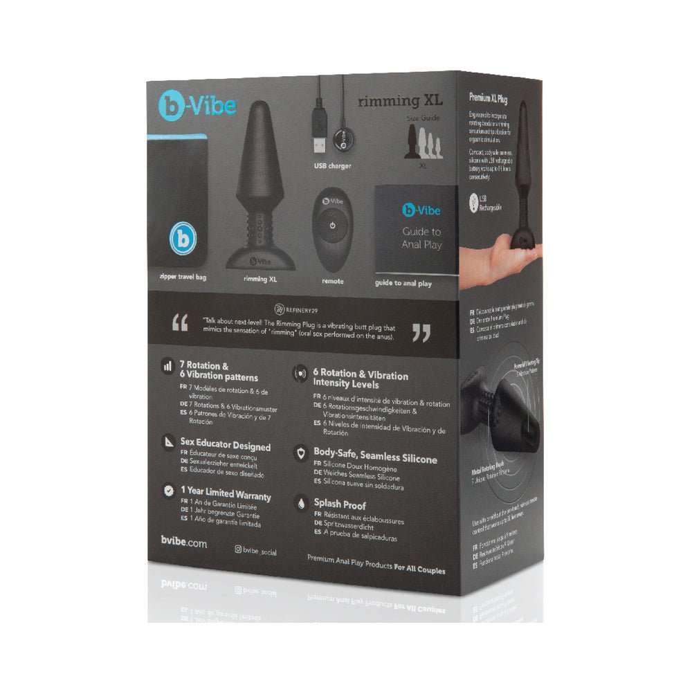 B-Vibe Rimming Plug XL