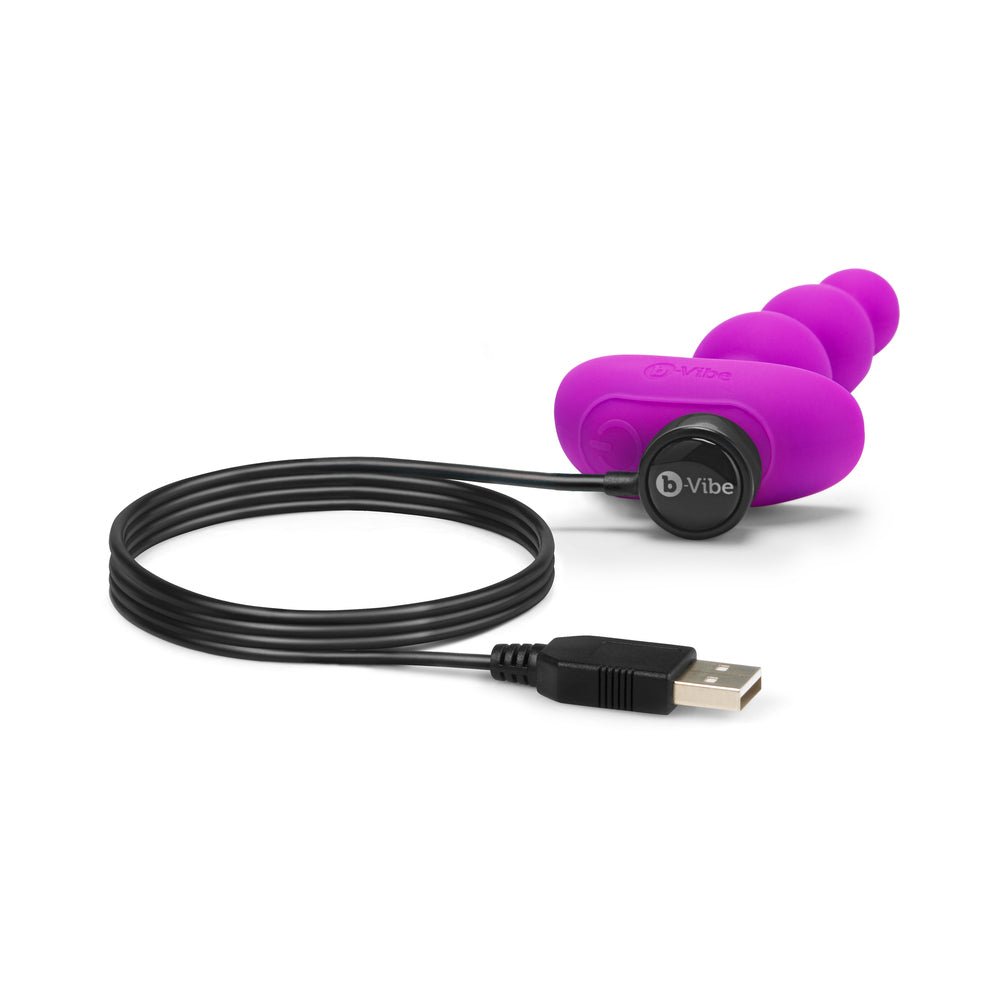 B-Vibe Triplet Beads - Fuchsia