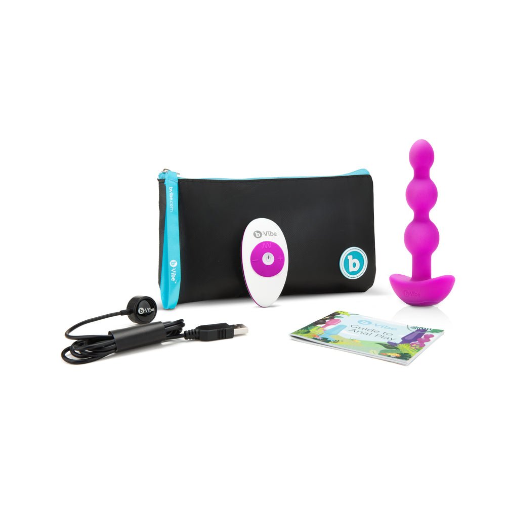 B-Vibe Triplet Beads - Fuchsia