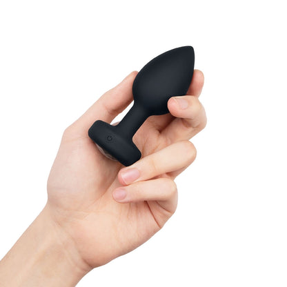 b-Vibe Remote Control Vibrating Jewel Plug (M/L)