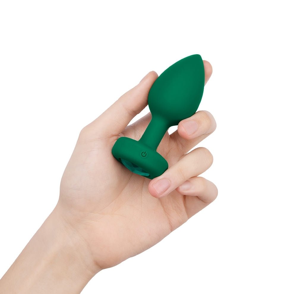b-Vibe Remote Control Vibrating Jewel Plug (M/L)