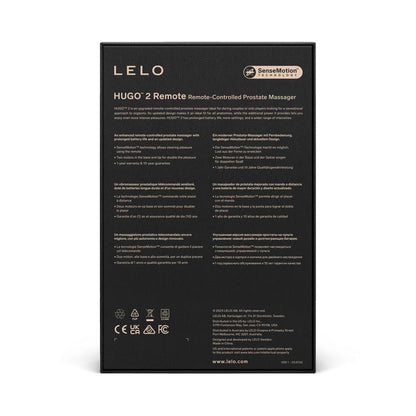 Lelo Hugo 2 Prostate Vibrator With Remote