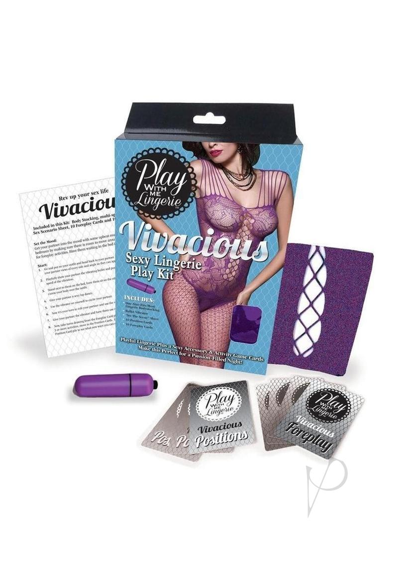 Play with Me Lingerie Vivacious Sexy Lingerie Play Kit