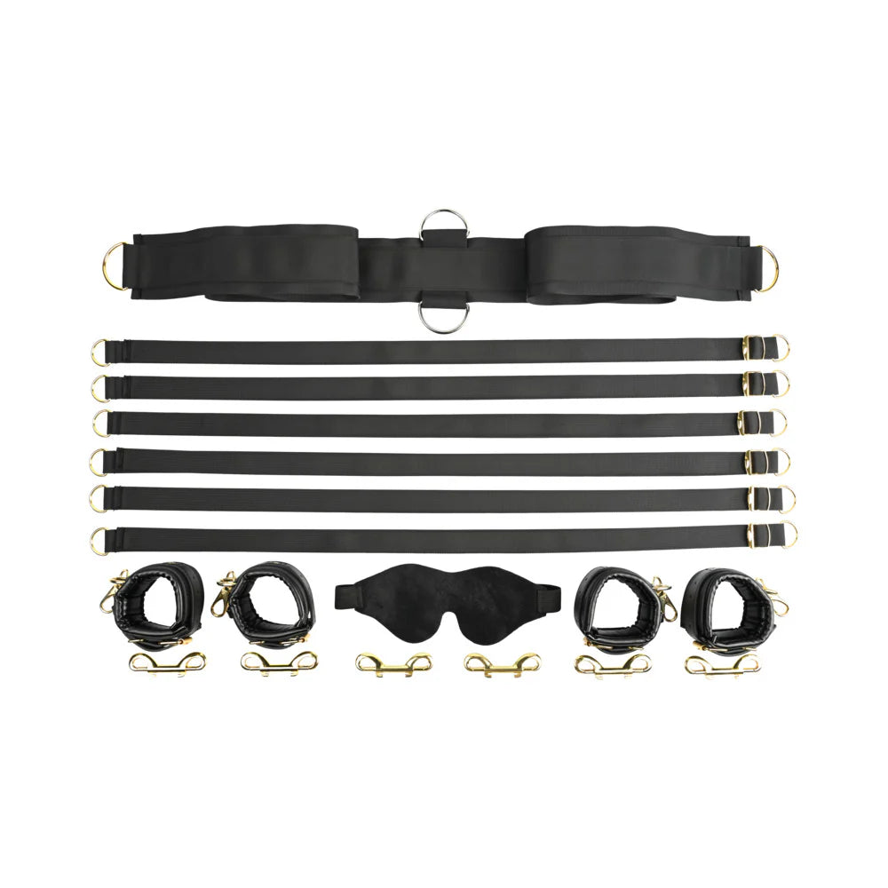 Special Edition Under the Bed Restraint Set Black