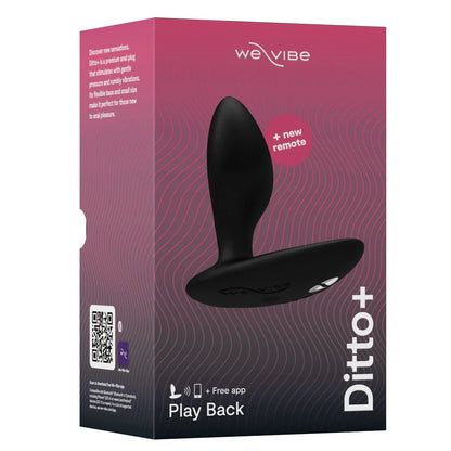 We-vibe Ditto+ Rechargeable Remote-controlled Silicone Vibrating Anal Plug